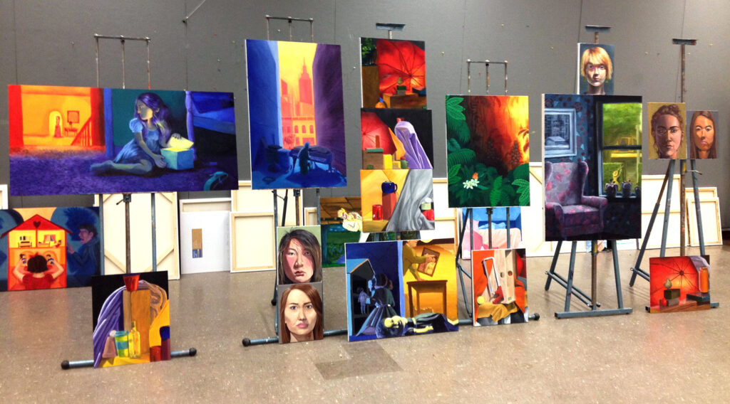studio paintings 2015
